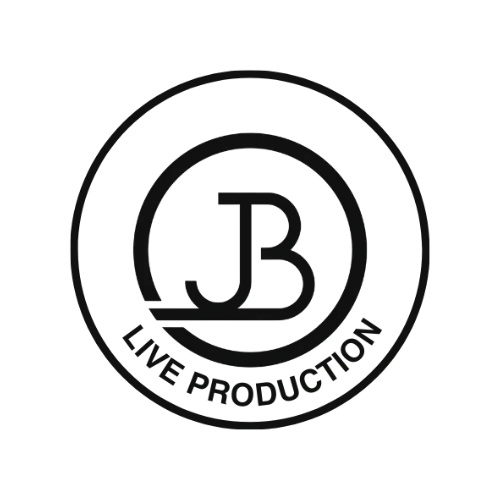 A green background with the word jb life production in it.